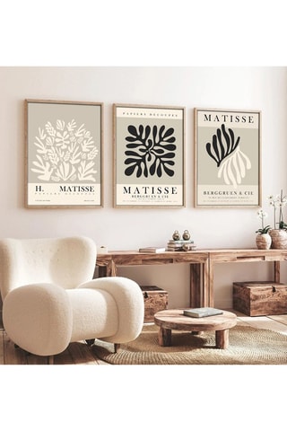 3 tableaux - Henri Matisse - 50 x 70 cm