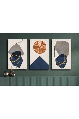 3 tableaux - 45 x 70 cm