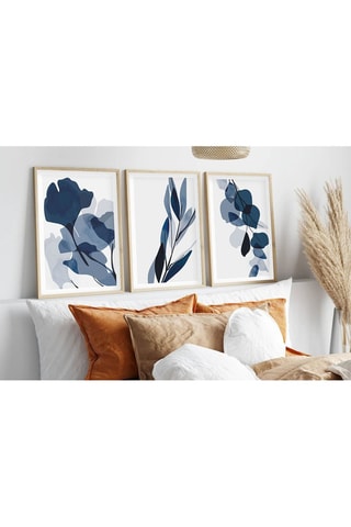 3-delige Mdf Wanddecoratie Jeanne - 50 x 70 cm