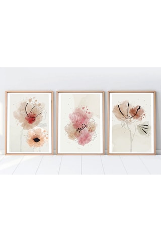 3 Wanddecoraties Huhu