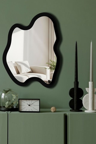 Miroir - 38 x 50 cm - Noir