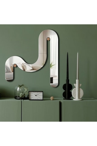 Miroir - 51 x 56 cm - Argenté