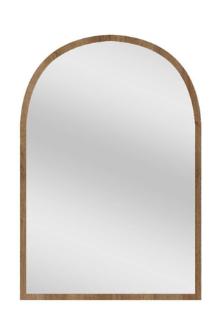 Miroir - 60 x 90 x 2,2 cm - Imitation chêne