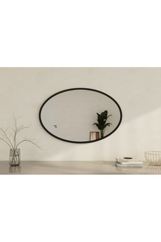 Miroir - 90 x 60 x 2,2 cm - Noir