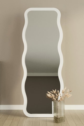Miroir - 50 x 160 x 2,2 cm - Blanc