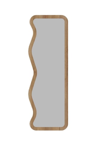 Miroir - 50 x 160 x 2,2 cm - Imitation bois