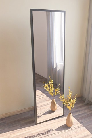 Miroir - 50 x 160 x 2,2 cm - Noir