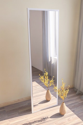 Miroir - 50 x 160 x 2,2 cm - Blanc