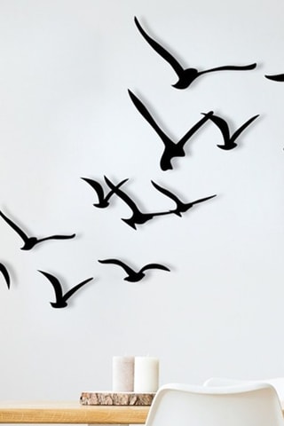 14 décorations murales - Noir