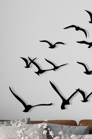 14 décorations murales - Noir