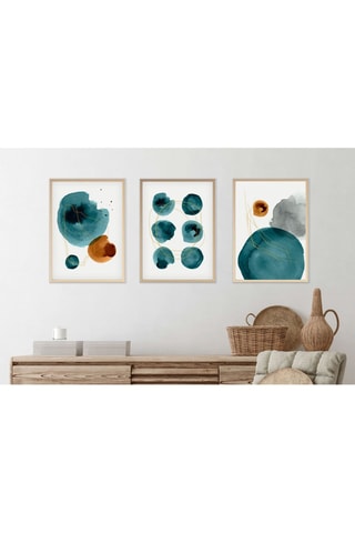 3 Mdf Wanddecoraties Cédric 50 x 70 cm