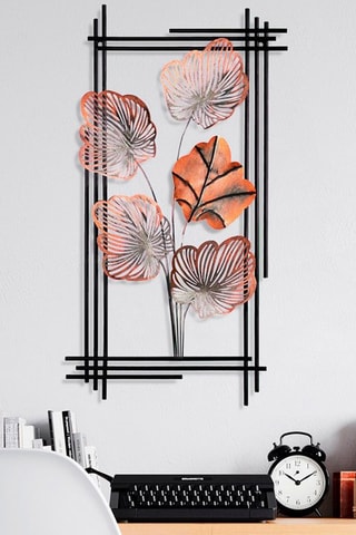 Decoração de parede Daiyu 4 - 48 x 87 cm - Preto