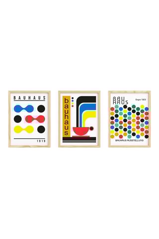 3 tableaux en bois massif - 20 x 30 cm