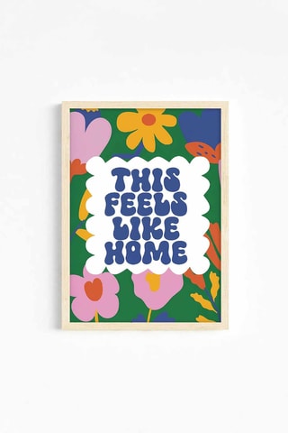 Tableau en bois massif - 33 x 48 cm