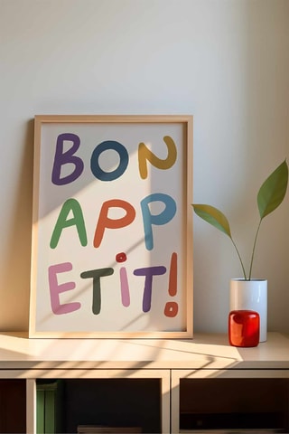 Tableau en bois massif - 33 x 48 cm