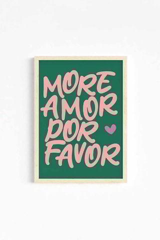 Tableau en bois -33 x 48 cm