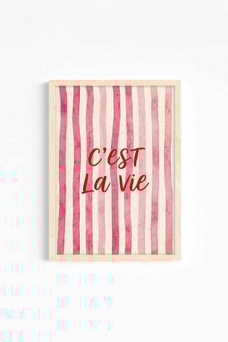 Tableau en bois massif - 33 x 48 cm