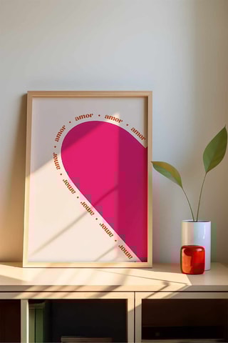 Tableau en bois massif - 33 x 48 cm