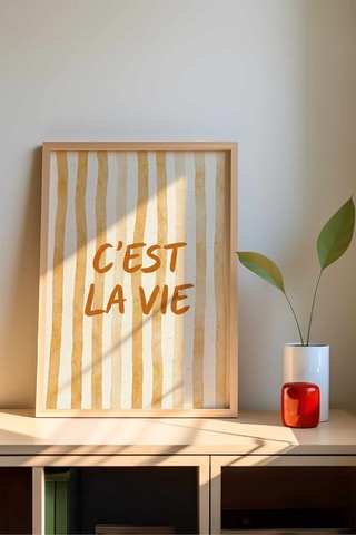 Tableau en bois - 33 x 48 cm