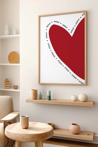 Tableau en bois - 33 x 48 cm