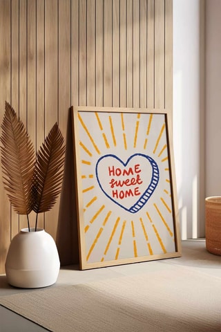 Tableau en bois massif - 33 x 48 cm