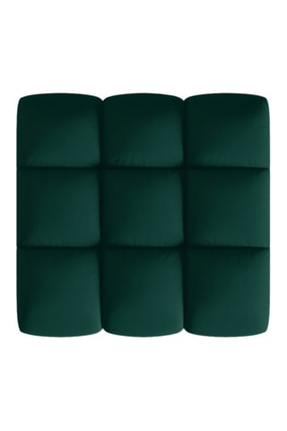 Pouf Halley - Vert - Toucher velours