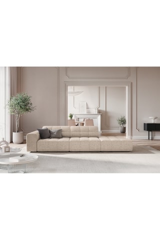 Canapé droit Chicago - Beige