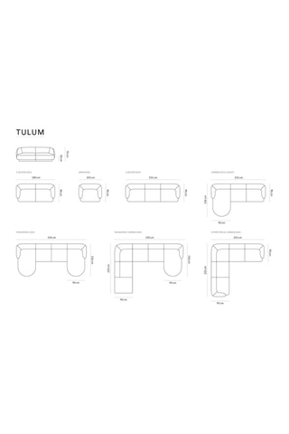 Canapé d'angle droit Tulum - Beige clair - 4 places - Toucher soie