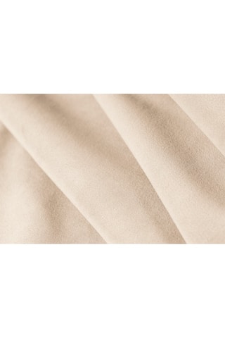 Canapé d'angle droit Chicago - Beige clair - 4 places - Tissu velours