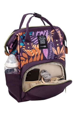 Mochila - Violeta oscuro y violeta claro