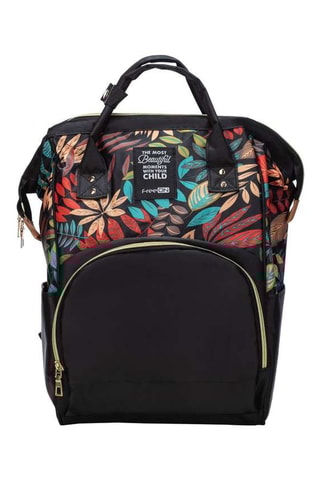 Mochila - Negro y turquesa