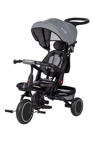Triciclo evolutivo - Negro y gris - Desde 12 hasta 48 meses - Hasta 25 kg