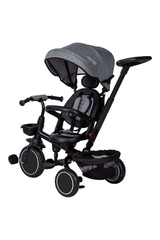 Triciclo evolutivo - Negro y gris - Desde 12 hasta 48 meses - Hasta 25 kg