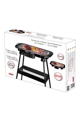 Barbacoa eléctrica para mesa o con patas