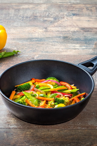 Sartén honda Optima + - 28 cm