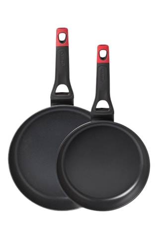 2 sartenes con revestimiento de cerámica Optima - 24 y 28 cm