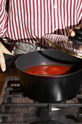 3 cazos con tapa Optima - 16/18/20 cm - 1,2/1,6/2,3 l