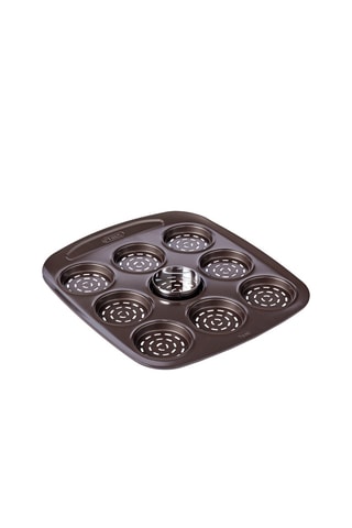 Molde para minipizzas Asimetria - 9 minipizzas