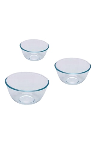 3 boles de vidrio de borosilicato -  0,5/1/2 l