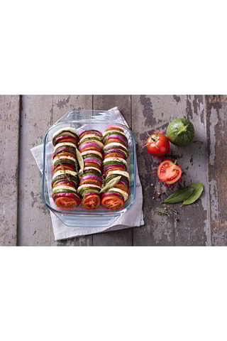 3 fuentes para horno de vidrio de borosilicato - 31 x 20 - 35 x 23 y 39 x 25 cm