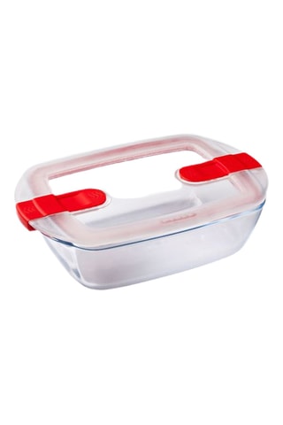Fiambrera rectangular de vidrio de borosilicato Cook & Heat - 1,1 l