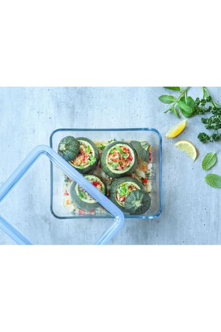 Caixa de conservação retangular em vidro borossilicato Glass - 0.8 l