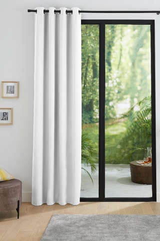 Cortinados opacos e térmicos - Branco - 140 x 260 cm