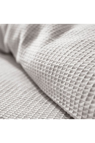 Conjunto de edredão em algodão colmeia 57 fios/cm² - Pérola