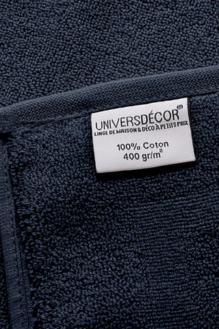 2 toalhas - Azul noite - 30 x 50 cm