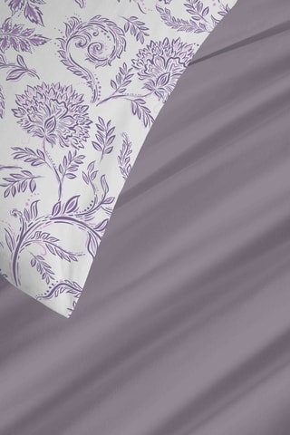 Conjunto de edredão em algodão 57 fios/cm² Salma - Lavanda