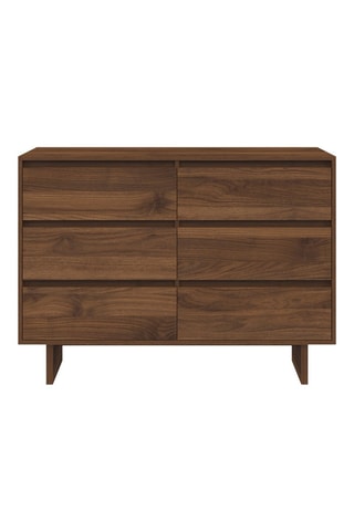 Commode 6 tiroirs  Yumi - 108 x 40 x 80 cm