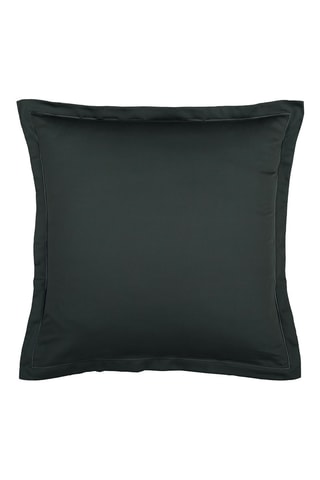 2 fundas de almohada de satén de algodón 80 hilos/cm² Uni 1 baratta - Antracita