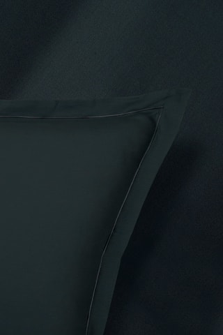 2 fundas de almohada de satén de algodón 80 hilos/cm² Uni 1 baratta - Antracita