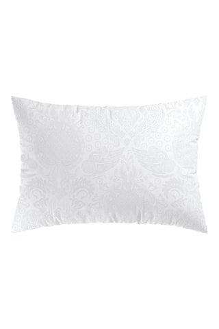 2 fundas de almohada de satén de algodón 120 hilos/cm² Arles - Blanco